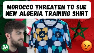 MOROCCO tried to SUE ADIDAS for new ALGERIA training jersey [upl. by Aihsyt]