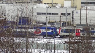 RER C sous la neige [upl. by Oir793]