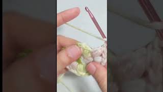 super easy crochet stitches for beginners  Tunisian stitch  entrelac stitch [upl. by Linetta767]