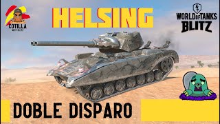 Helsing World of Tanks Blitz español  Tanque con doble disparo WoT Blitz  Análisis Reseña Helsing [upl. by Florian]