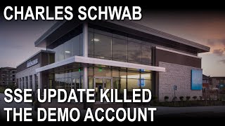 Charles Schwab No More Demo Accounts [upl. by Weinert532]