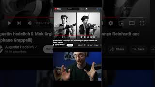 Jazz Violinist reacts Augustin Hadelich plays Grappelli jazzviolin [upl. by Gone]