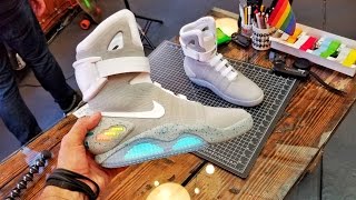 AUTO LACING NIKE MAGS FOR 10 [upl. by Jaddo]