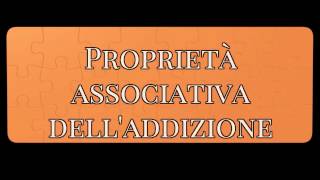 La proprietà associativa  addizione [upl. by Oderf347]