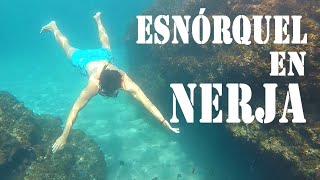 Esnórquel en Nerja Burriana Balcón de Europa y El Chucho [upl. by Munshi462]