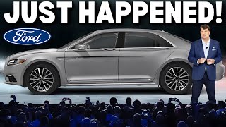 Ford Reveals A Luxury Car amp SHOCKS The Entire Car Industry  Return Of The Lincoln Continental [upl. by Yziar]