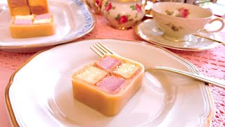 Battenberg cake easy recipe [upl. by Hintze618]