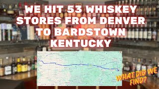 We Hit 53 Whiskey Stores On 1 Route [upl. by Harry522]