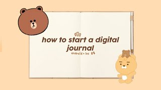 a guide to digital journaling updated 🖇 how to start a digital journal  tutorial 📂 [upl. by Rivera385]