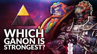 Which Ganondorf is strongest Ranking the Ganons from Legend of Zelda [upl. by Ailelc]