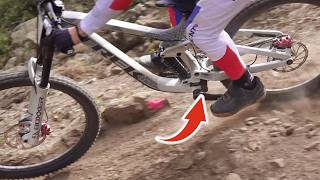 Amazing WORLD CHAMPS Downhill Bikes in ACTION [upl. by Nileuqcaj]