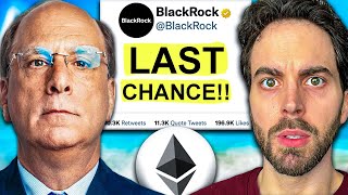 Ethereum going to 28000 AFTER BlackRock ETF Approval  Expert Explains [upl. by Trinl]