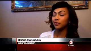 KATC NEWS Briana Babineaux aka Bri Gets Signed [upl. by Sherar782]