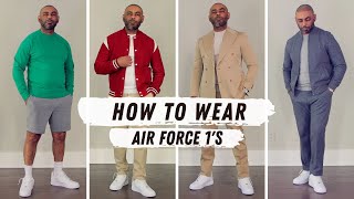 How To Wear Air Force Ones 9 Ways [upl. by Paulo824]