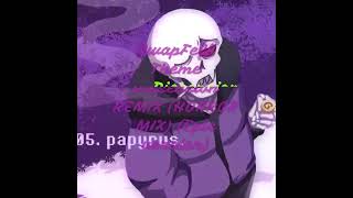 SwapFell Papyrus Theme Dissension REMIX HORROR MIX EPIC ROCK VERSION [upl. by Ares]