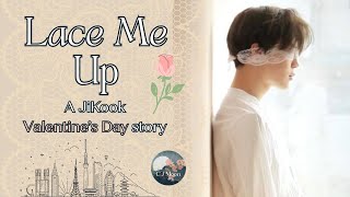 ❤️‍🔥LACE ME UP  JIKOOK FF  Tokyo lace blindfolds Valentines Day oneshot jikookff [upl. by Susej]