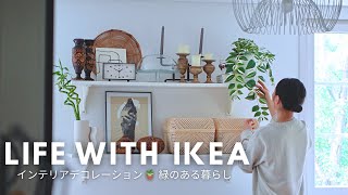 IKEA  How to decorate 17 artificial plants Scandinavian Interior  IKEA food [upl. by Torrin]