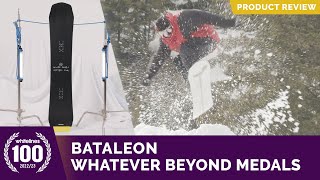 Bataleon Whatever Beyond Medals 2023 Snowboard Review [upl. by Richmal796]