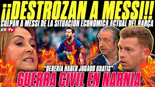 ¡BRUTAL DISCUSIÓN por LEO MESSI CARMA BARCELÓ y JOTA a GRITOS  AHORA REACCIONAN al PUFO ECONÓMICO [upl. by Cung]