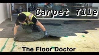 How to Install Carpet Tiles [upl. by Aikyn]