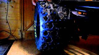 Deflation of a Maxxis Razr2 tire [upl. by Obrien]