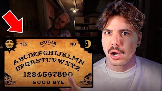 Vim passar as férias nessa casa e achei um tabuleiro OUIJA  Fears to Fathom Woodbury Getaway [upl. by Aihsak381]