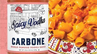 CARBONE Spicy Vodka Pasta Sauce Review [upl. by Bryce788]