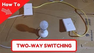 How To Wire a 2 Way Switch [upl. by Silverstein148]