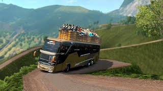 EXTREME ROADS  EURO 2 TRUCK SIMULATOR [upl. by Nnyledam837]