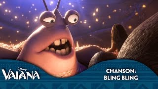 Vaiana  Chanson Bling Bling  Disney BE [upl. by Rodolphe]