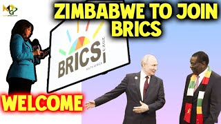 Zimbabwe shocks the world to Join BRICS to host President PUTIN [upl. by Niko]