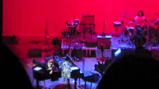 Lady Gaga and Yoko Ono Singing On Piano  Orpheum Theatre Los Angeles 10210 [upl. by Anaul]