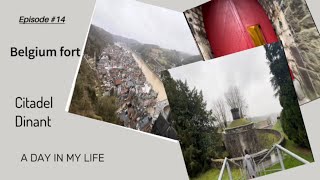 Citadel of Dinant Belgium  Citadelle de Dinant  Citadel fort [upl. by Parrisch]