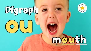 Digraph ou Words  Phonics Lesson for Kids [upl. by Anilave637]