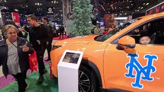 ⁴ᴷ⁶⁰ Walking NYC The 2024 New York International Auto Show [upl. by Millan]