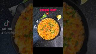 Crab Dip🦀 dodybaby2 crab dip seafood appetizer vrecipe shorts COOK KluvYouBuhBye❤️ [upl. by Eyatnod]