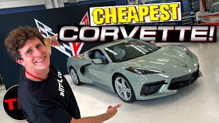 This Is The CHEAPEST 2024 Chevy Corvette You Can Buy Amazing Deal or Too Basic [upl. by Ishmael]