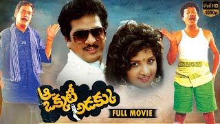 Aa Okkati Adakku Telugu Full Length Movie  Rajendra Prasad Rambha Rao Gopal  Telugu Full Movie [upl. by Weiser]