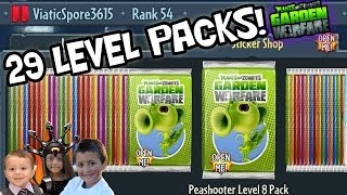 29 LEVEL PACK OPENINGS Plants vs Zombies Garden Warfare MONEY EXPLOIT Almost 100 [upl. by Daniella]