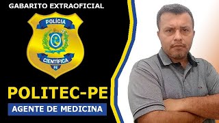 Politec PE 2024  Gabarito Extraoficial  Correção da Prova  Agente de Medicina Legal [upl. by Elram]