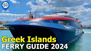 Greece Ferry Guide  SantoriniDavecom [upl. by Sadick747]