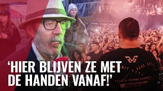 Protest tegen de sloop van nachtclub De Marktkantine [upl. by Soni336]