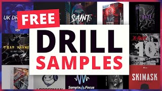 15 FREE Drill Sample Packs 3GB [upl. by Nodmac]