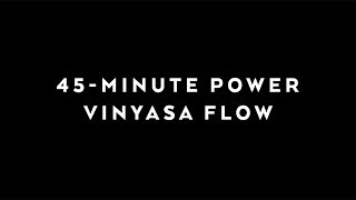 45Minute Power Vinyasa Flow With Josh Kramer [upl. by Notniv]