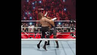 wwe 2k24 bron breakker destroys sami zayn with spear Military Press Powerslam steiner recliner [upl. by Lehcyar]