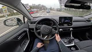 Toyota RAV4 Test Drive POV  Ambience Binaural Sound 2022 [upl. by Kulseth]