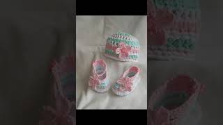 Hand Knitting Baby Booties ideas Beautiful Hand Knitting Baby shoes designs  New  shortvideo [upl. by Andromache]