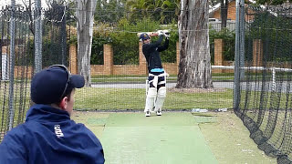 BEST NET BATTING  MB Batting Practice at the Nets [upl. by Nahoj]