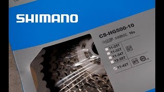 Shimano M6000 1142t 10 Speed Cassette vs SunRace MX3 Wide Ratio [upl. by Cha]