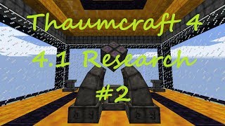 Thaumcraft 41  Magical Metallurgy Arcane Doors Bone Bow and Lamp of Fertility [upl. by Swetiana]